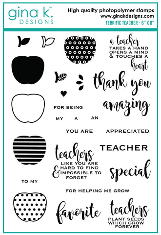 Terrific Teacher Stamp Set