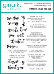 Thankful Inside and Out Stamp Set