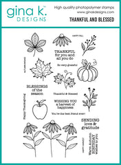 Thankful and Blessed Stamp Set