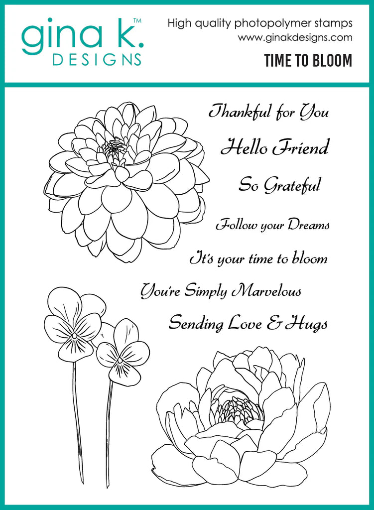 Time To Bloom Stamp Set