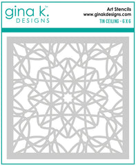 Tin Ceiling Stencil