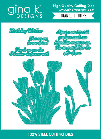 Tranquil Tulips Die Set