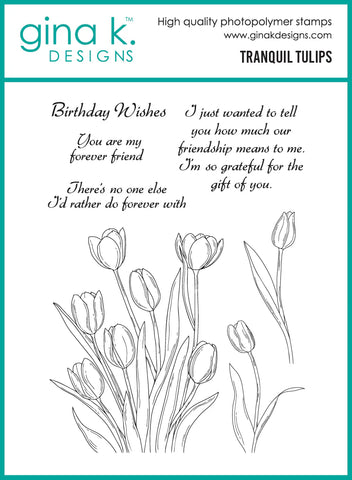 Tranquil Tulips Stamp Set