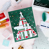 Evergreen Sparkle coverplate die