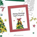 Triple-step Evergreen Stamp Set (4 x 8)
