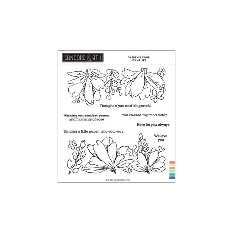 Garden's Edge Stamp Set (6 x 6)