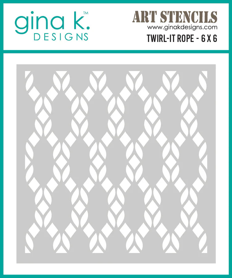 Twirl-it-Rope Stencil