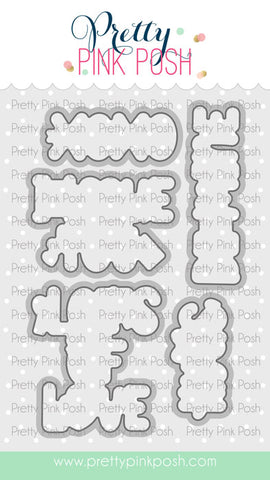 Valentine Word Scenes Coor Die Set