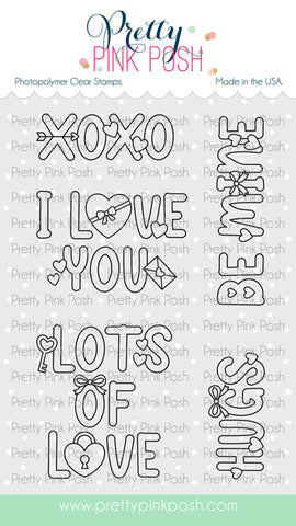 Valentine Tags Stamp Set