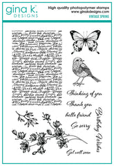 Vintage Spring Stamps