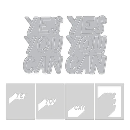 Hero Arts Yes You Can Die & Stencil Bundle