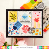 Postage Collage Stamp Set