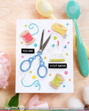 Subsentiment Quilted Diecut