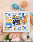 Postage Collage Sew Fun Stencil