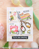 Postage Collage Sew Fun Stamp Set