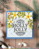 Poinsettia Frame Die