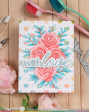 Rose Bouquet Stencil