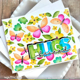 Overlapping Hugs Additions Stamp Set