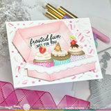Confetti Background Stencil