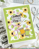 Quilted Floral Stencil