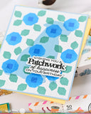 Quilted Floral Stencil