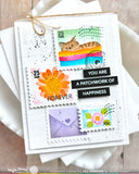 Postage Collage Sew Fun Stamp Set