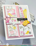 Postage Collage Sew Fun Stamp Set