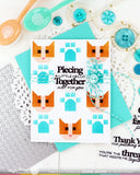Patchwork Cat Stencil