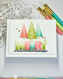 Overlapping Merry Die-n-stencil