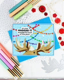Holiday Moose Die-n-stencil