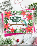 Poinsettia Frame Die