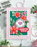 Poinsettia Frame Die