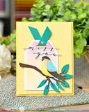 Script Greetings Stamp Set