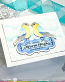 Vintage Label 1 Inverted Stamp Set