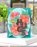 Hibiscus Cluster Stencil
