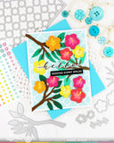 Script Greetings Stamp Set