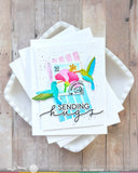 Ink Swatch Label Stencil