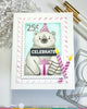 Nesting Postage Collage Blocks Stencil