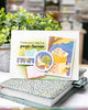 Nesting Postage Collage Mush Love Stencil