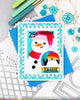 Nesting Postage Collage Blocks Stencil