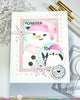 Nesting Postage Collage Stamp Set