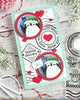 Nesting Postage Collage Stamp Set