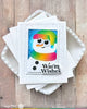Nesting Postage Collage Let it Snow Stencil