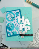 Cake Time Sepia Layers Stencil