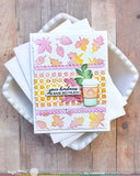 Table Runner Pattern Stencil