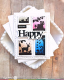 Postage Collage Autumn Sunset Stamp Set