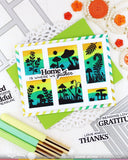 Postage Collage Autumn Sunset Stamp Set