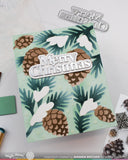 Snowcapped Pinecone Details Stamp Set
