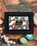 Snowcapped Pinecone Details Stamp Set
