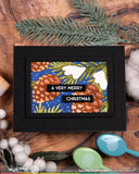 Snowcapped Pinecone Details Stamp Set